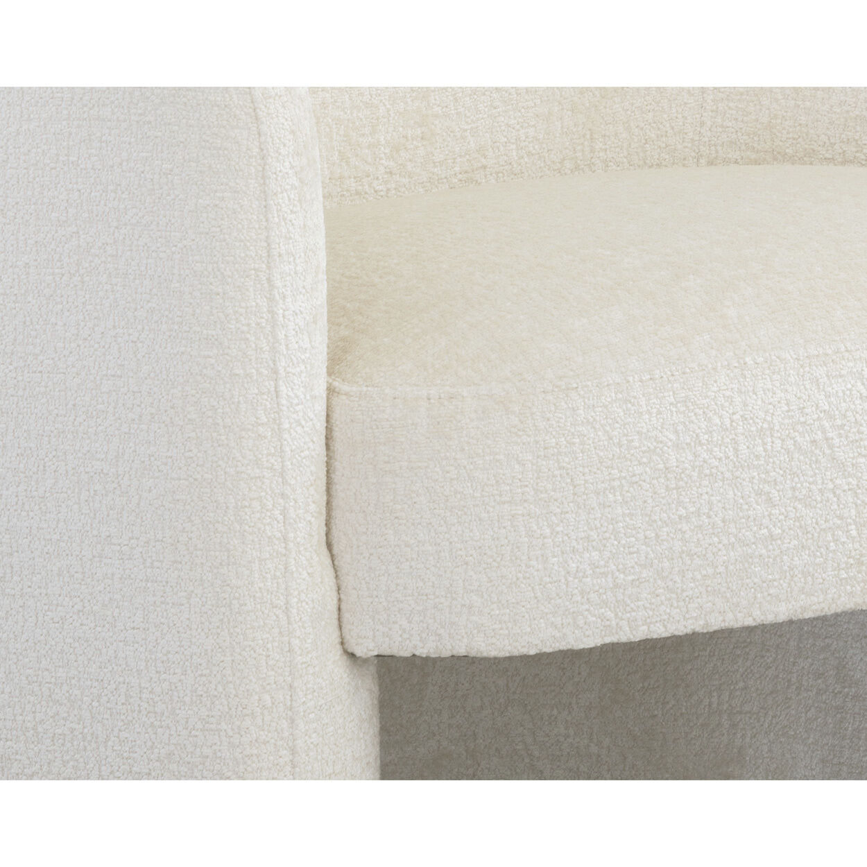 Mircea Bergen Ivory Lounge Chair